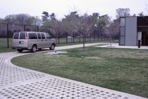 Grasscrete Access Road Dr. Martin Luther King Jr. Memorial