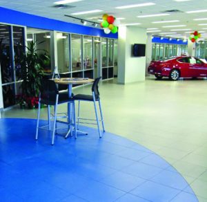 First Texas Honda Installs Bomanite Systems