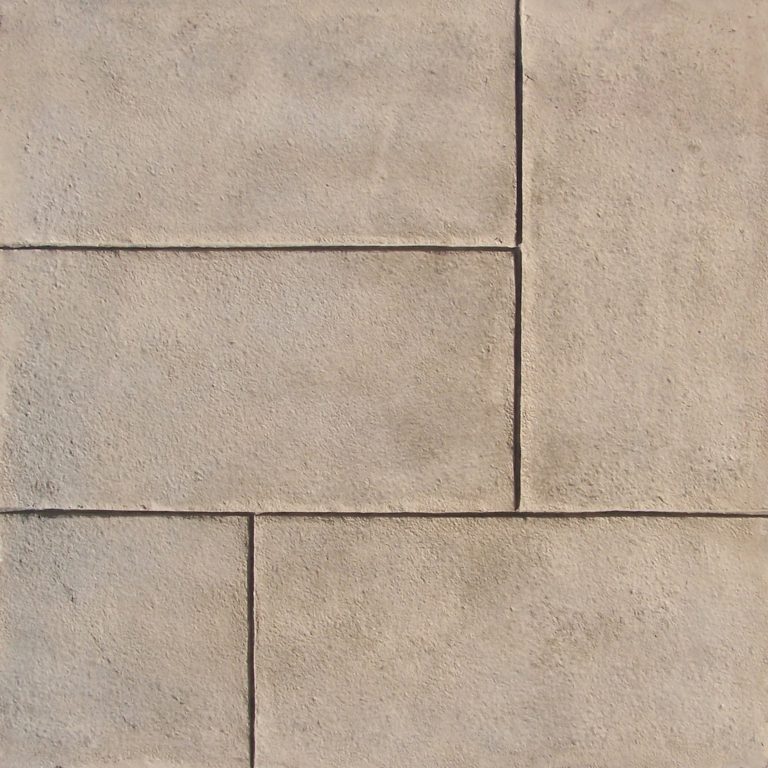 Mission Sandblast Limestone Bomacron Pattern