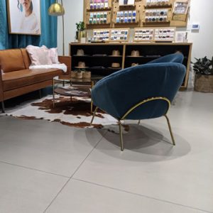 Nickel and Suede installed a Bomanite Custom Polished Concrete Modena SL Flooring System in their new retail flagship store located in liberty, Mo with the help of Bomanite Licensee Musselman and Hall.