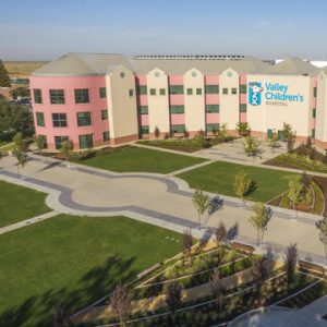 Valley Children’s Healthcare Network implements their Landscaping Master Plan Phase 2 with Bomanite Decorative Exposed Aggregate Revealed and Sandscape Texture Systems installed by Heritage Bomanite located in Fresno, ca creating an artistic yet functional design for fundraising events and vehicle traffic.