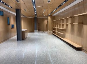 Dallas Holocaust and Human Rights Museum moves into their newly built facility designed by Omniplan with an industrial modern Bomanite polished concrete floor installed by Texas Bomanite