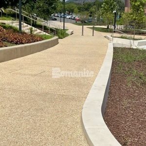 Yale Peabody Museum in New Haven, CT, features Bomanite Exposed Aggregate Systems installed by Connecticut Bomanite Systems.