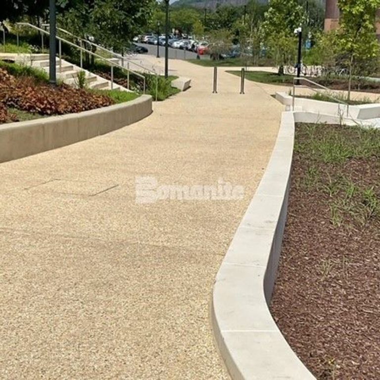 Yale Peabody Museum in New Haven, CT, features Bomanite Exposed Aggregate Systems installed by Connecticut Bomanite Systems.