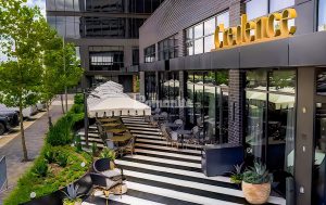 Bomanite Houston installed a Bomanite Micro-Top patio at Credence Restaurant in Houston, TX.