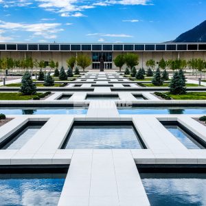 Colorado Hardscapes installed Bomanite Sandscape and Bomanite Revealed at USAFA in Colorado Springs, CO.