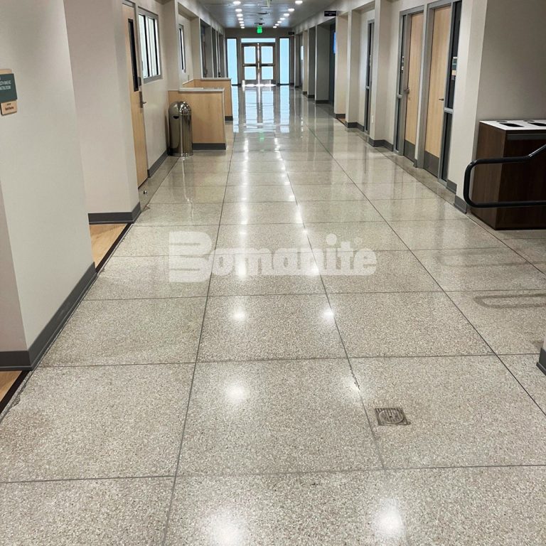 Heritage Bomanite installed Bomanite Modena flooring at Marjaree Mason Center in Fresno, CA.